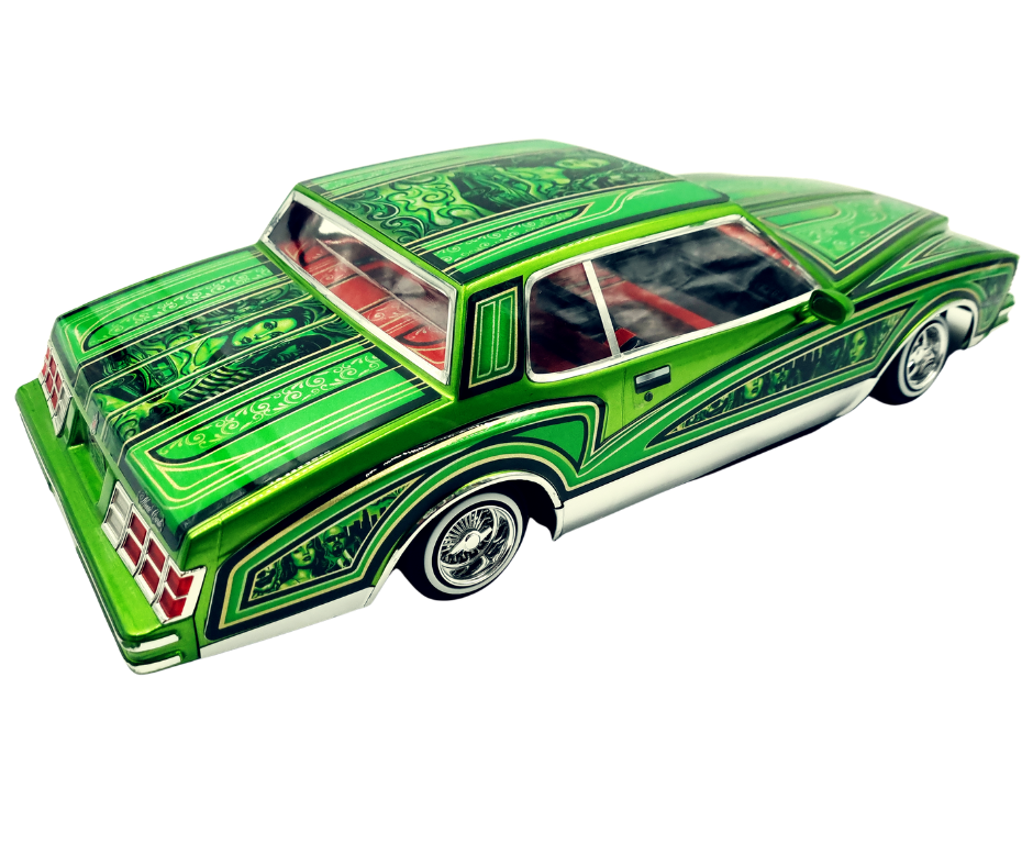 Monte Carlo Green Scale Flake Decal