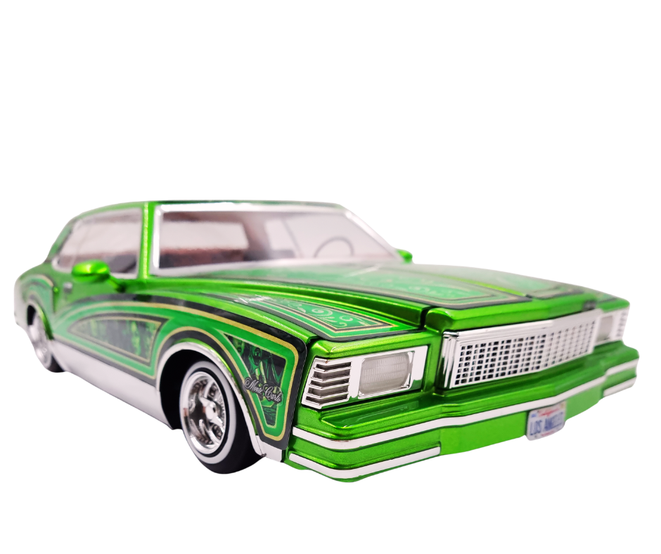 Monte Carlo Green Flake Decal