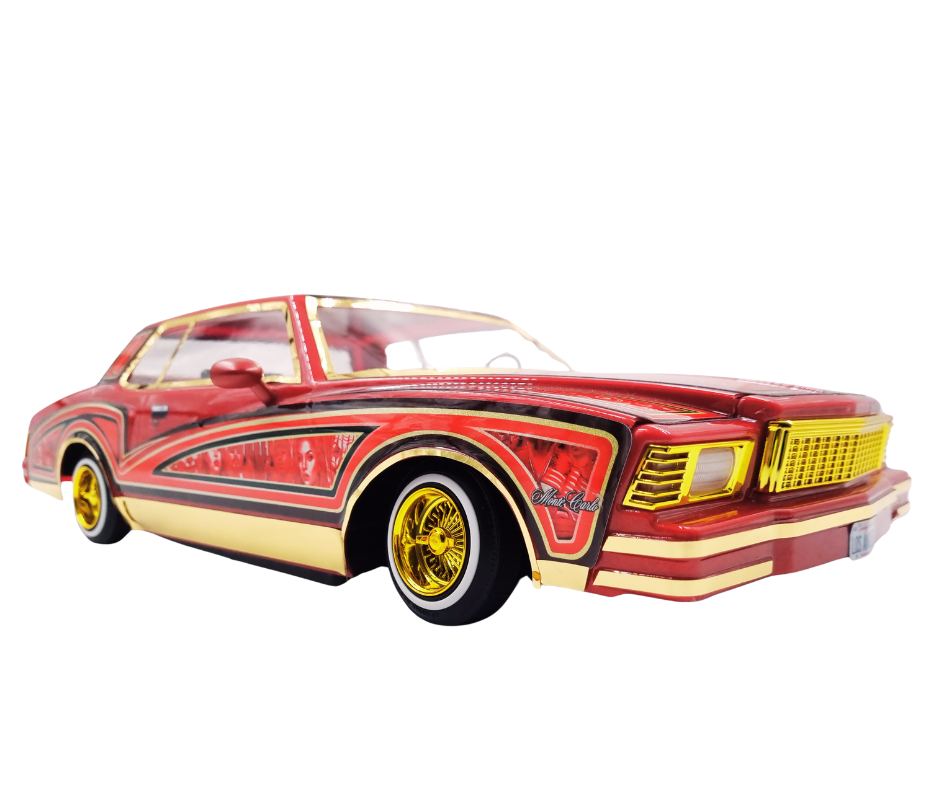 🔥 BUY 1, GET 1 FREE Monte Carlo Red Flake Decal