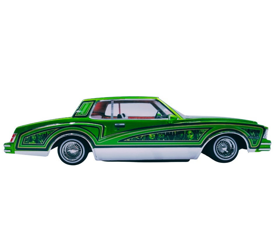 Monte Carlo Green Scale Flake Decal