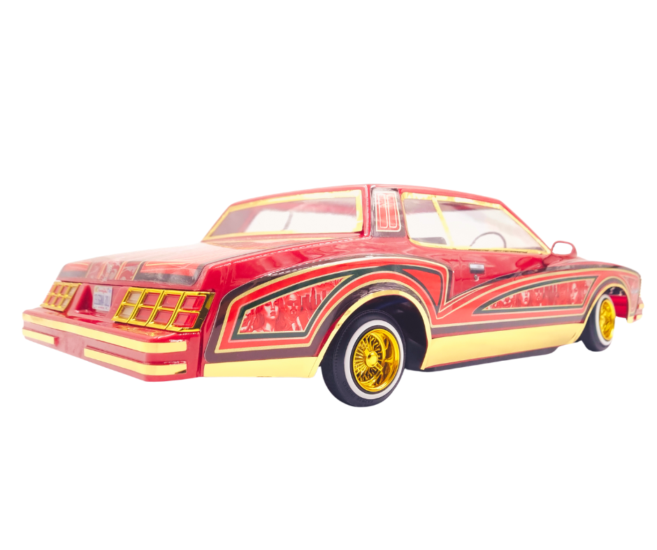 🔥 BUY 1, GET 1 FREE Monte Carlo Red Flake Decal