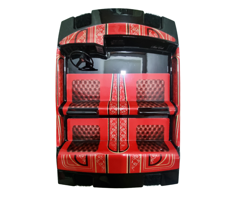 Monte Carlo Red Scale Flake Decal