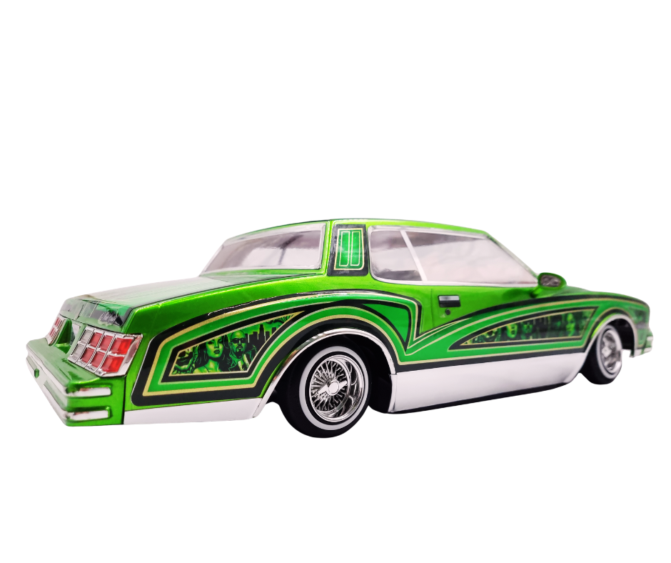 🔥 BUY 1, GET 1 FREE Monte Carlo Green Flake Decal