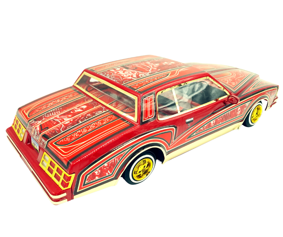 Monte Carlo Red Flake Decal